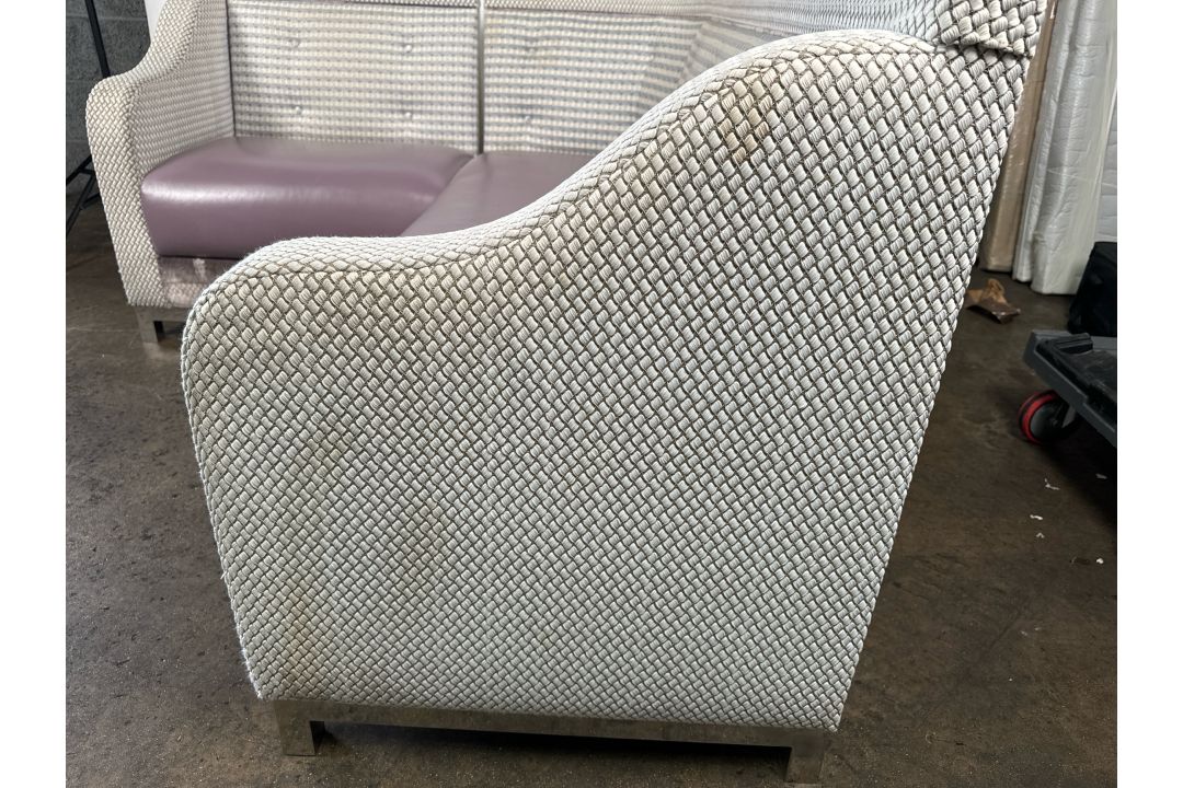 Ben Whistler Banquette Sofa Commissioned by Robert Angell Designed for The Berkeley - Image 8 of 12