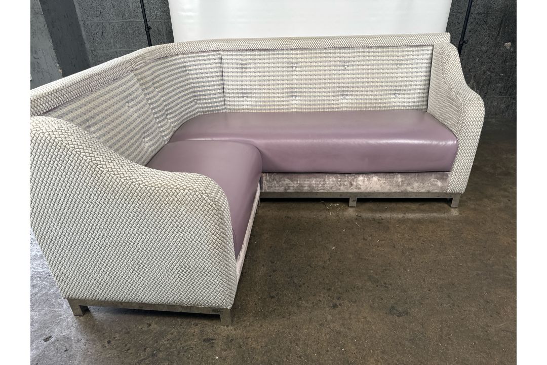 Ben Whistler Banquette Sofa Commissioned by Robert Angell Designed for The Berkeley - Image 5 of 12