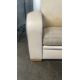 David Linley Cream Leather Back Sofa - Image 3 of 8