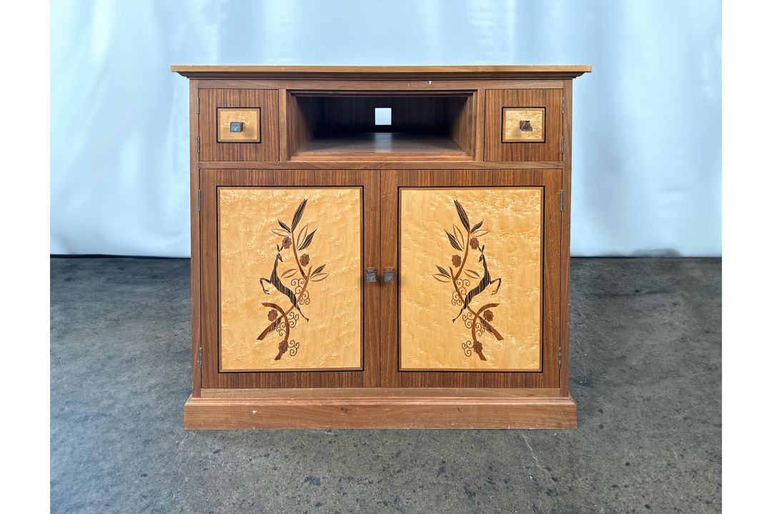 Bespoke David Linley TV Media Unit Made Exclusively for Claridge's Suites - Image 1 of 11
