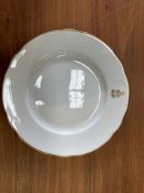 Claridges Branded Dinner Plates x6