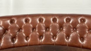 Leather Crescent Sofa From Marcus Wareing Restaurant