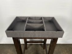 A Collection of 6 Leather Trays Made for The Berkeley