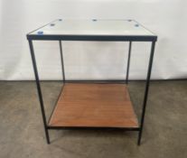 Mirrored Square Coffee Table