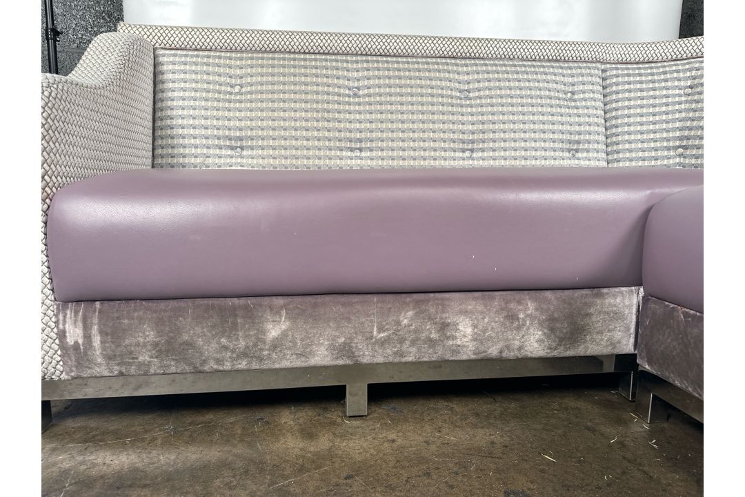 Ben Whistler Banquette Sofa Commissioned by Robert Angell Designed for The Berkeley - Image 7 of 8