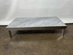 Grey Marble Table Top Display Unit