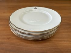 Claridges Branded Dinner Plates x6