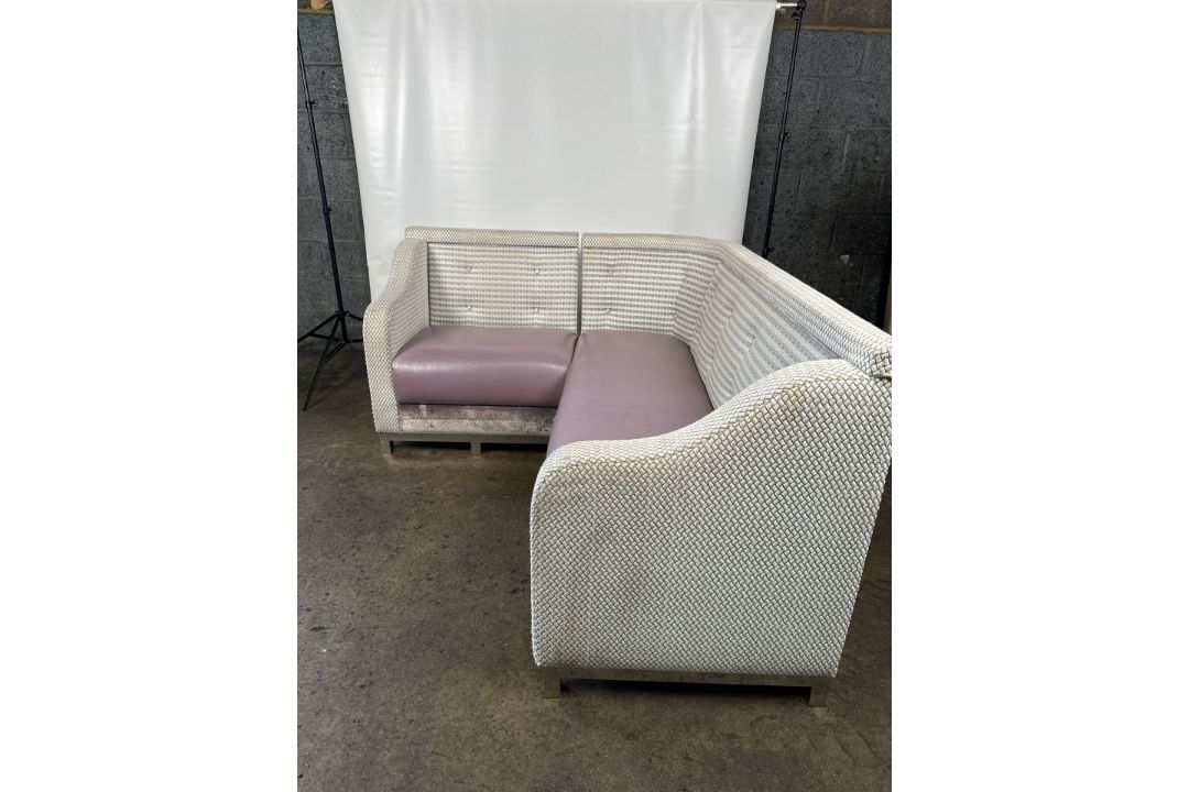 Ben Whistler Banquette Sofa Commissioned by Robert Angell Designed for The Berkeley - Image 7 of 12