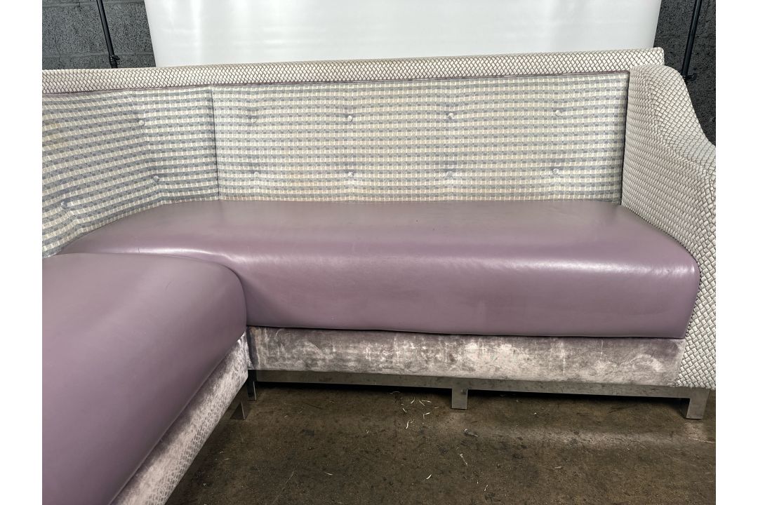 Ben Whistler Banquette Sofa Commissioned by Robert Angell Designed for The Berkeley - Image 4 of 12