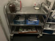 Stainless Steel Catering Trolley