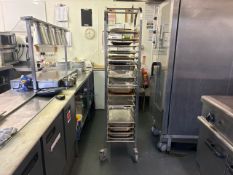 NO Reserve - Stainless Steel Tray Rack