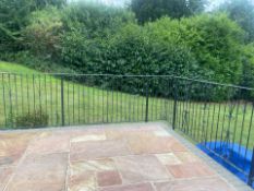 Black Metal Fencing