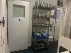 NO Reserve - Stainless Steel Shelving Unit