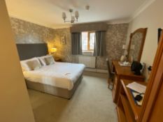 NO Reserve - Entire Contents Of Hotel Double Bedroom