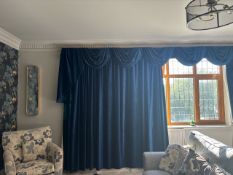 NO Reserve - Blue Curtains