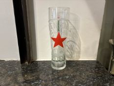 NO Reserve - 37 x Heineken Original Glass