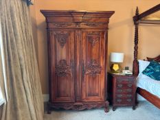 Victorian Style Double Wardrobe