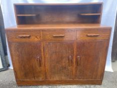 NO Reserve - Dark Wood SideBoard Unit