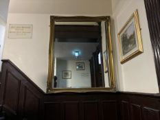 Large Gold Mirror