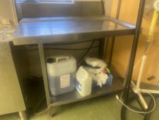 NO Reserve - Stainless Steel Kitchen Unit