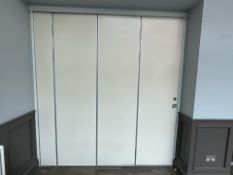 NO Reserve - Concertina Style Room Partition Doors