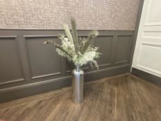 Artificial Flowers & Vase