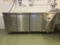 NO Reserve - Delfield Three Door Refrigeration Unit