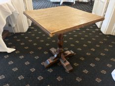 NO Reserve - Square Side Table