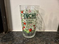 NO Reserve - 18 x Inch Cider Glass