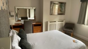 Entire Contents Of Double Hotel Bedroom