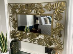 NO Reserve - Leaf Design Mirror
