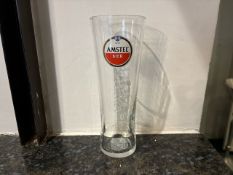 61 x Amstel Beer Glass