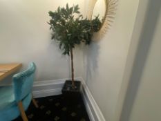4 x Artificial Trees In Pots
