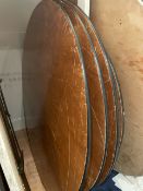 NO Reserve - 5ft Circular Conference Table x 5