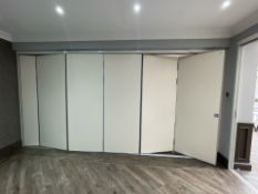 NO Reserve - Concertina Style Room Partition Doors