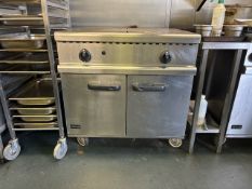 NO Reserve - Lincat Gas Single Bullseye Solid Top Oven