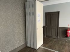 NO Reserve - Concertina Style Room Partition Doors