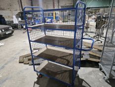 NO RESERVE Five Tier Trolly On Castors