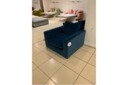 NO RESERVE Long Island Armchair In Scuba