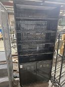 NO RESERVE Industrial Illuminated Shelving Unit