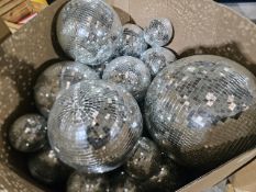 NO RESERVE Mirror Balls