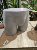 NO RESERVE Two NEW In Box Cool Grey Male Mid-Section With Stand