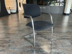 NO RESERVE Fabric Office Chairs x2