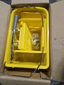 NO RESERVE Yellow 20L Speedy Bucket & Wringer