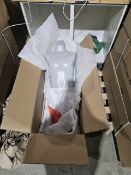 NO RESERVE NEW In Box Cool Grey Full Body Female Mannequin On Stand (Approx Age 14)