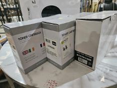 NO RESERVE 3 x Printer Toner Cartridges