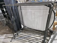 NO RESERVE Cast Hanging Rails x5