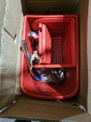 NO RESERVE Red 20L Speedy Bucket & Wringer