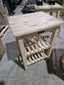 NO RESERVE Table With Two Shelves