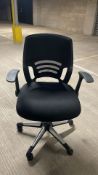 NO RESERVE Mesh Adjustable Office Chairs x4